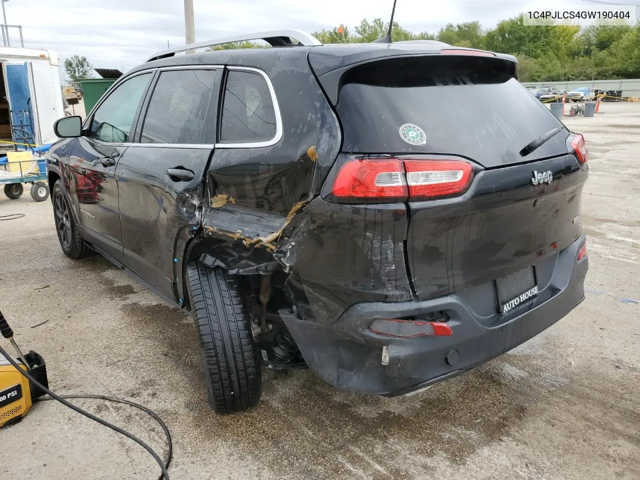 2016 Jeep Cherokee Latitude VIN: 1C4PJLCS4GW190404 Lot: 71579014