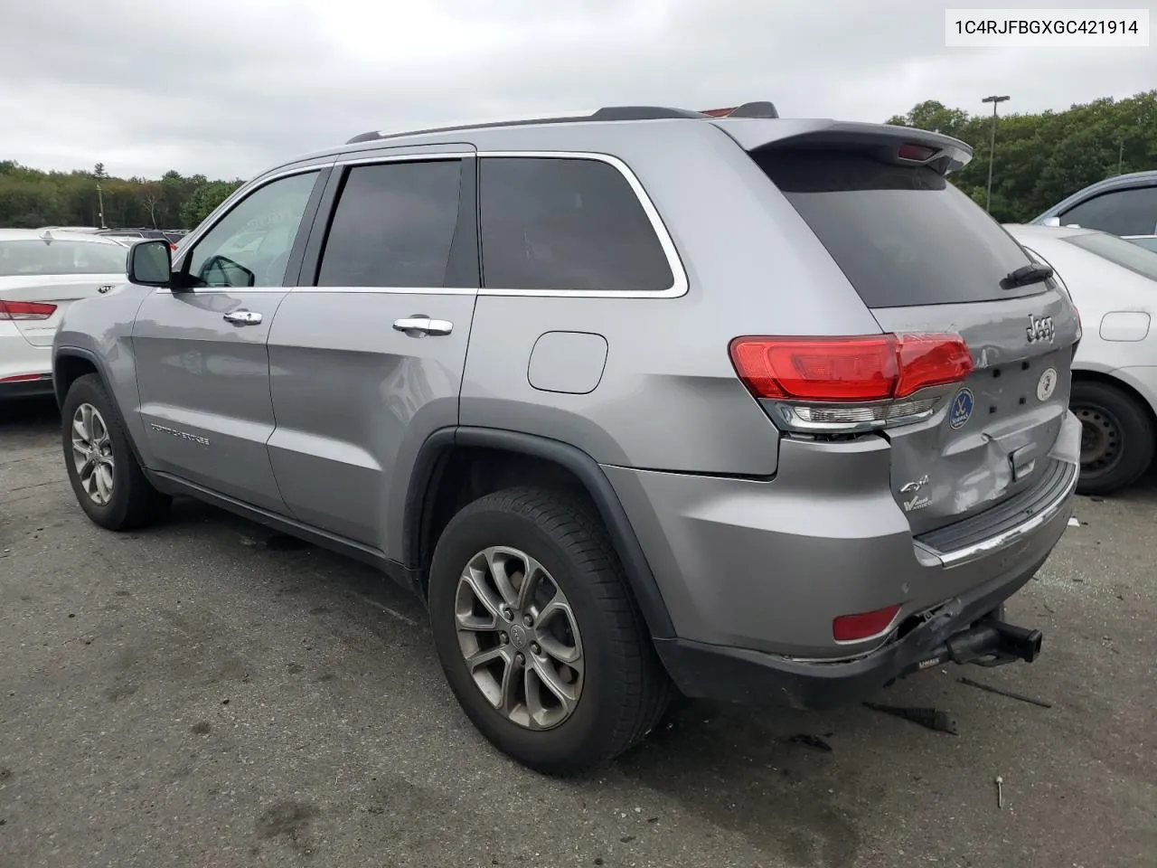 2016 Jeep Grand Cherokee Limited VIN: 1C4RJFBGXGC421914 Lot: 71610424