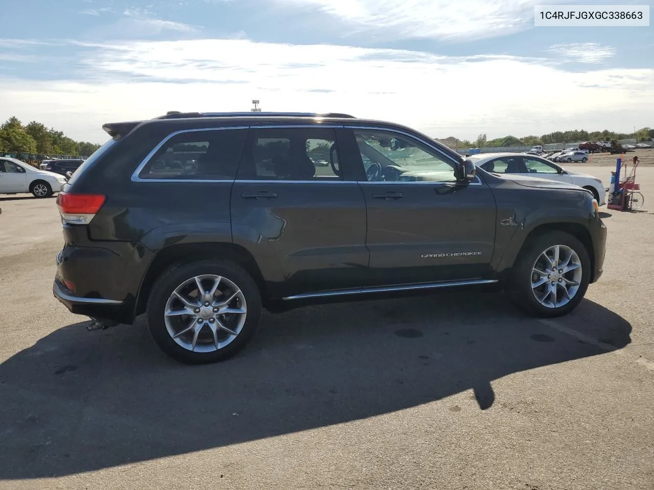 2016 Jeep Grand Cherokee Summit VIN: 1C4RJFJGXGC338663 Lot: 71631914