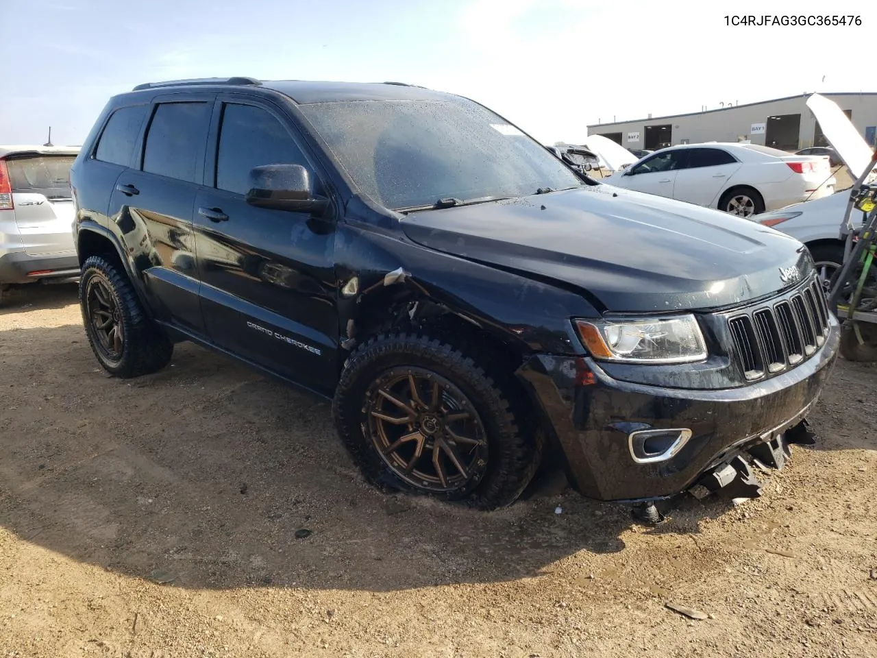 2016 Jeep Grand Cherokee Laredo VIN: 1C4RJFAG3GC365476 Lot: 71677124