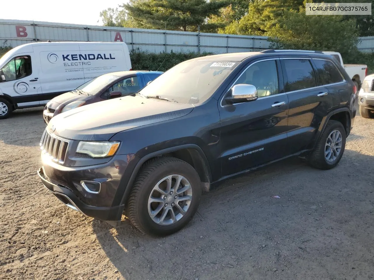 1C4RJFBG7GC375765 2016 Jeep Grand Cherokee Limited