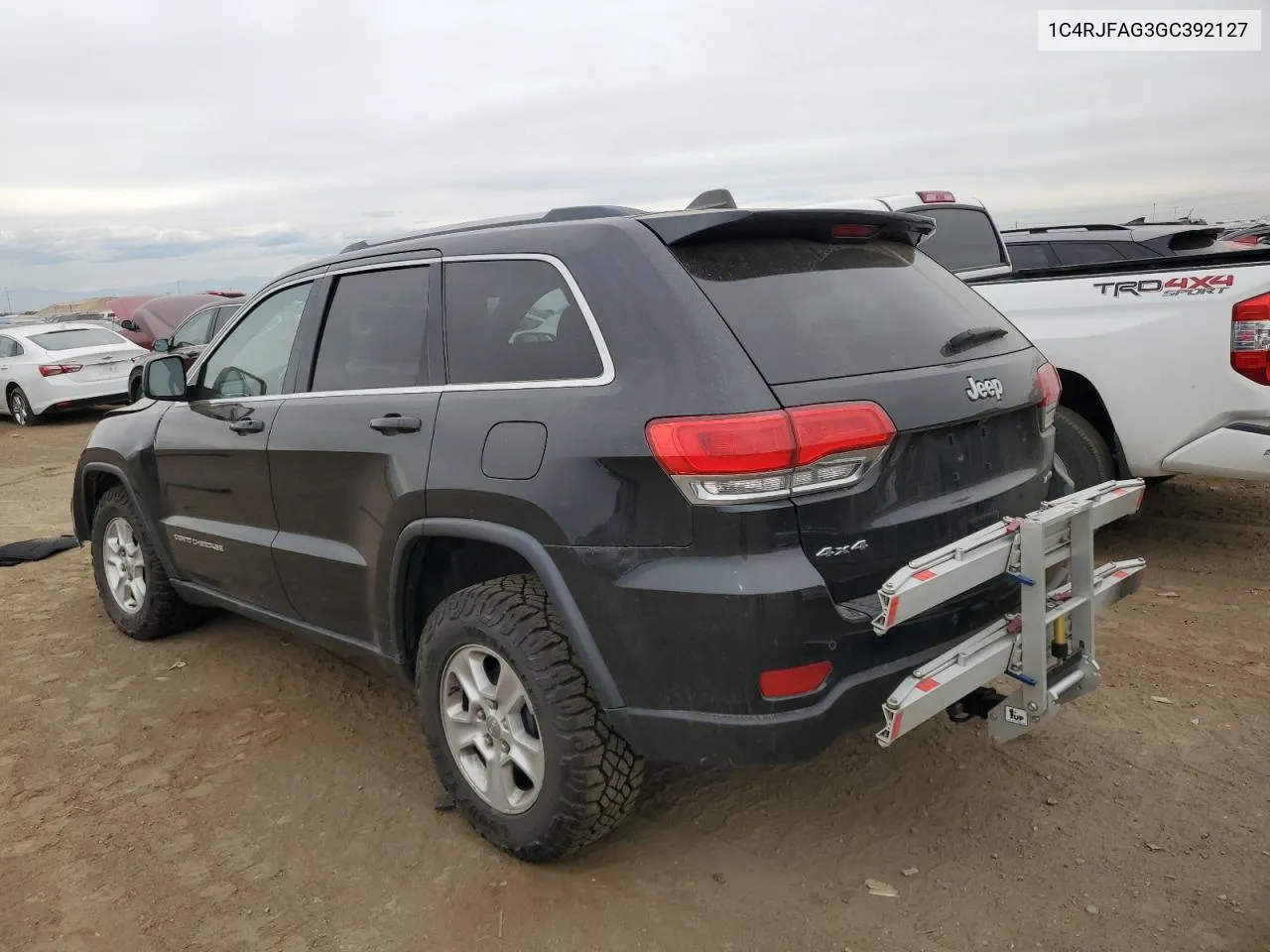 2016 Jeep Grand Cherokee Laredo VIN: 1C4RJFAG3GC392127 Lot: 71815924