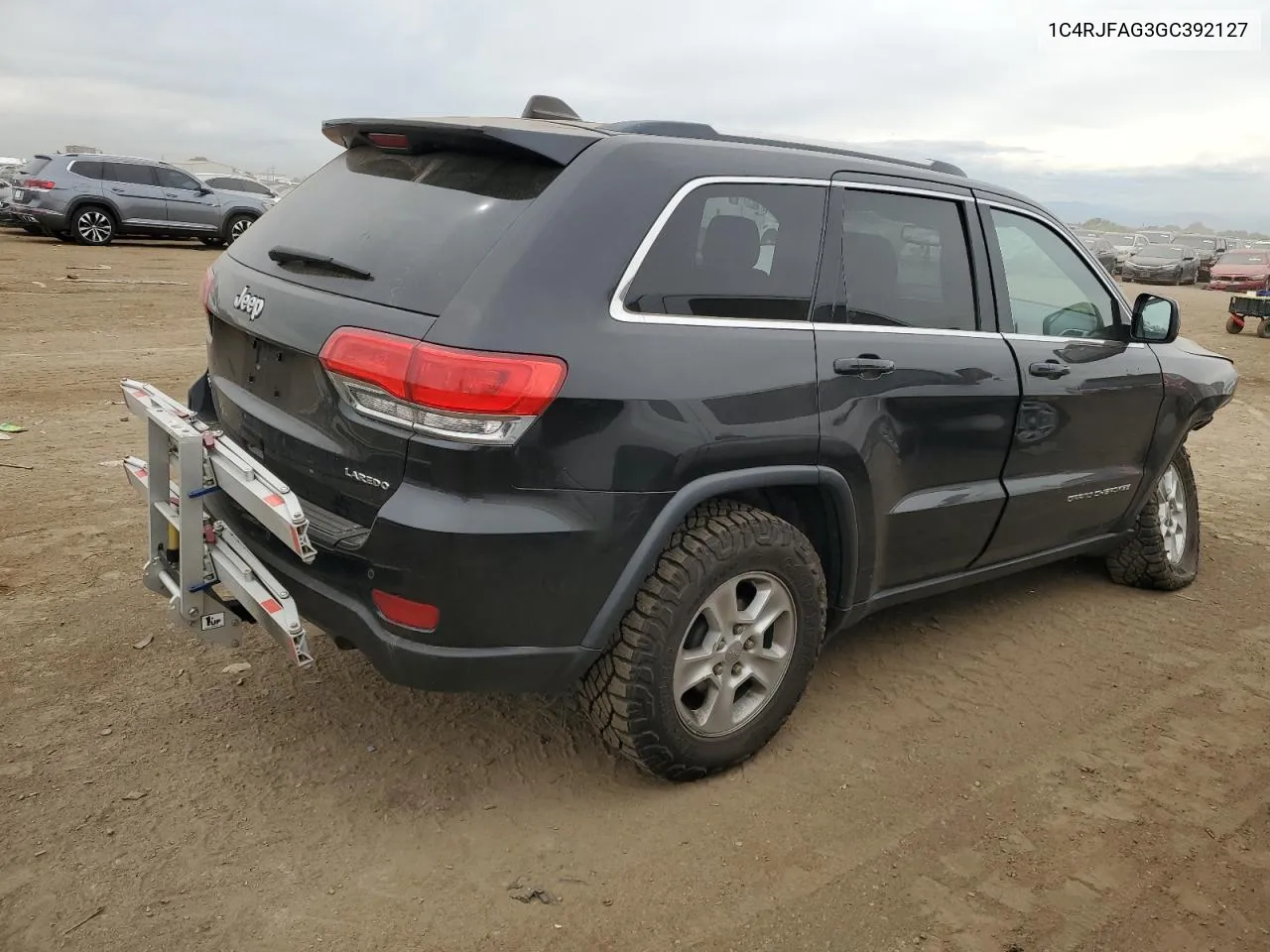 2016 Jeep Grand Cherokee Laredo VIN: 1C4RJFAG3GC392127 Lot: 71815924