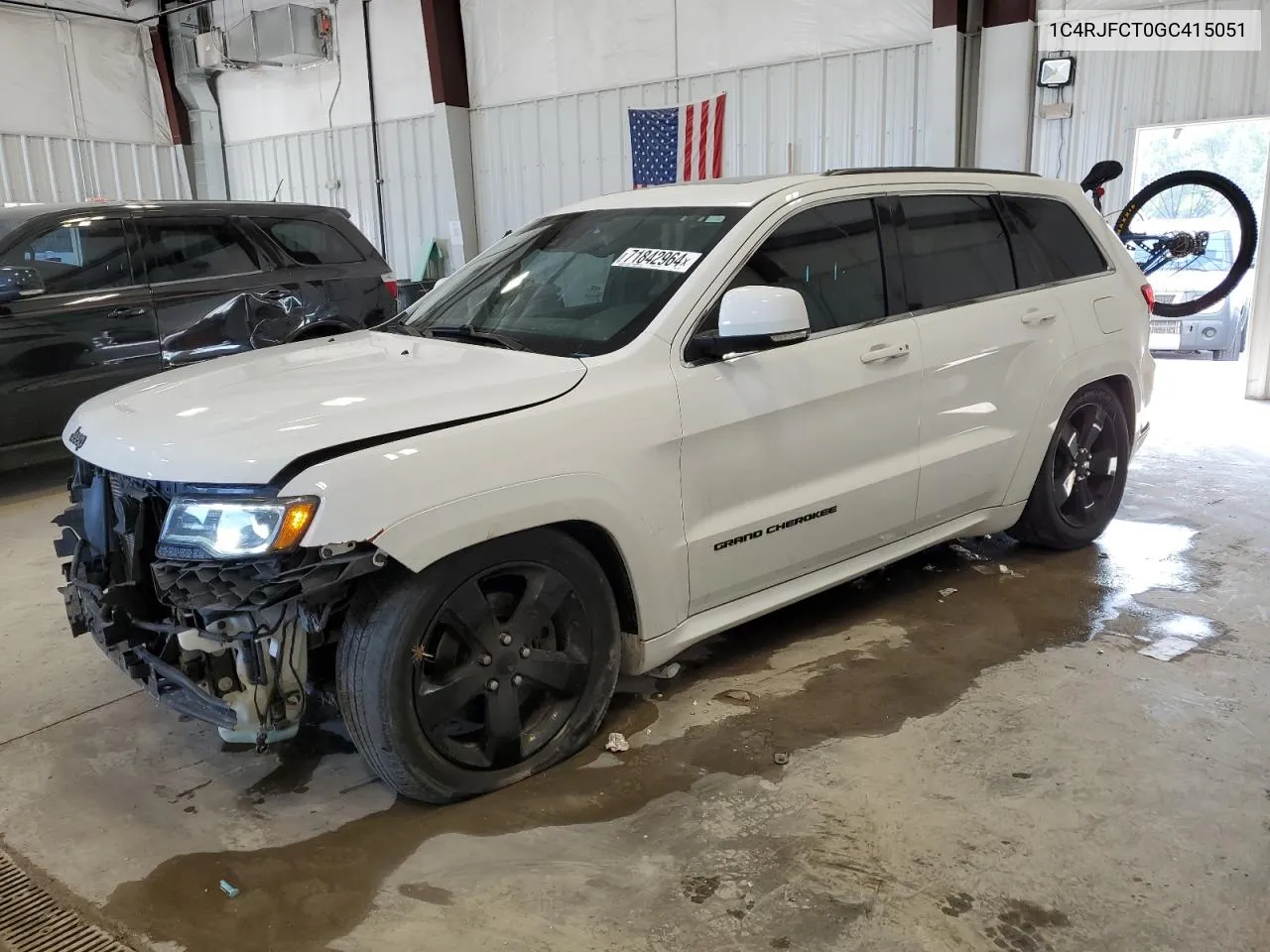 2016 Jeep Grand Cherokee Overland VIN: 1C4RJFCT0GC415051 Lot: 71842964