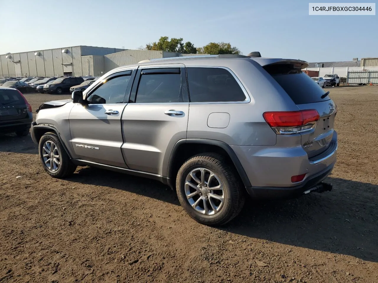 2016 Jeep Grand Cherokee Limited VIN: 1C4RJFBGXGC304446 Lot: 71859344