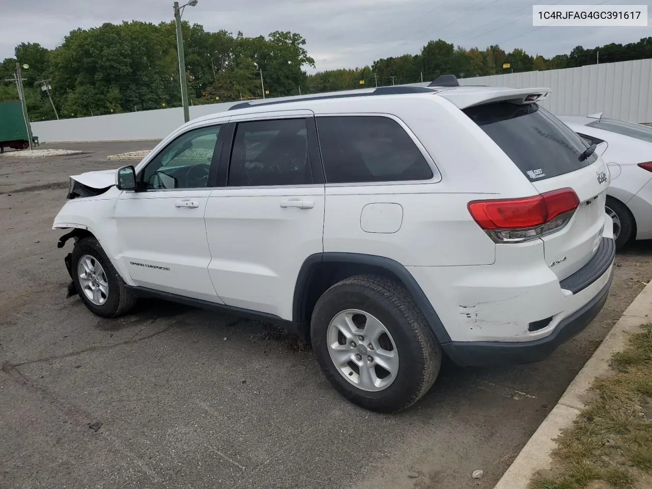 2016 Jeep Grand Cherokee Laredo VIN: 1C4RJFAG4GC391617 Lot: 72021224