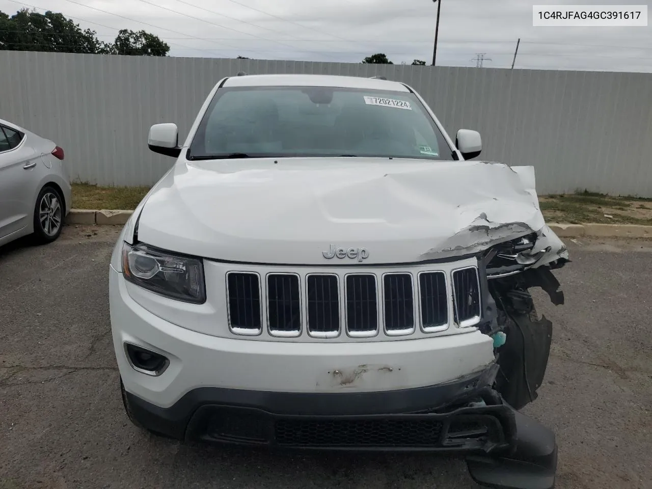 2016 Jeep Grand Cherokee Laredo VIN: 1C4RJFAG4GC391617 Lot: 72021224