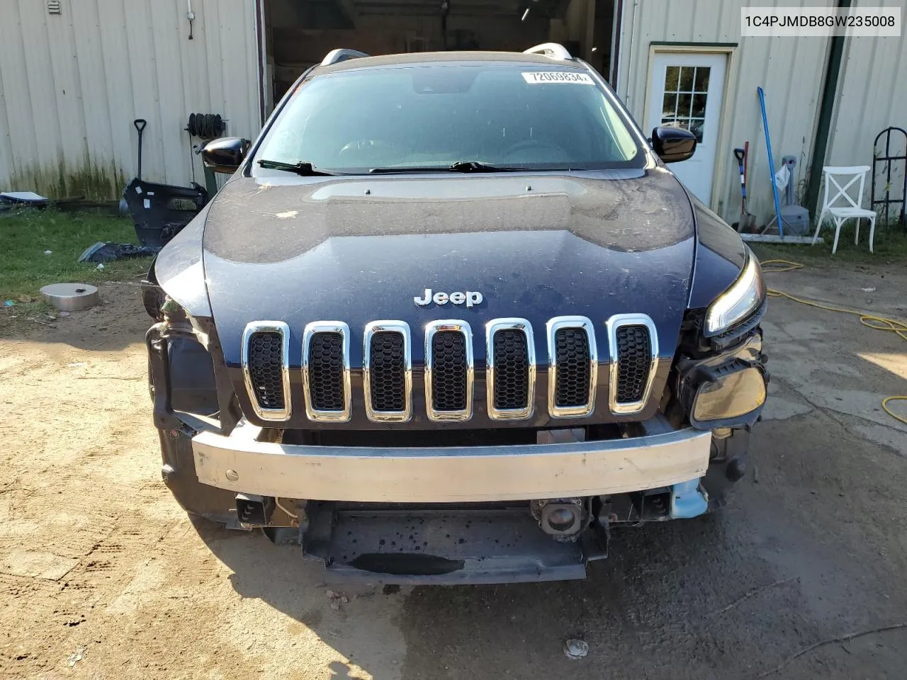 1C4PJMDB8GW235008 2016 Jeep Cherokee Limited