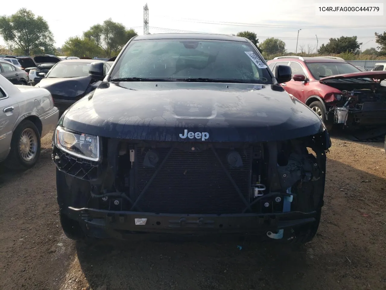 2016 Jeep Grand Cherokee Laredo VIN: 1C4RJFAG0GC444779 Lot: 72087424