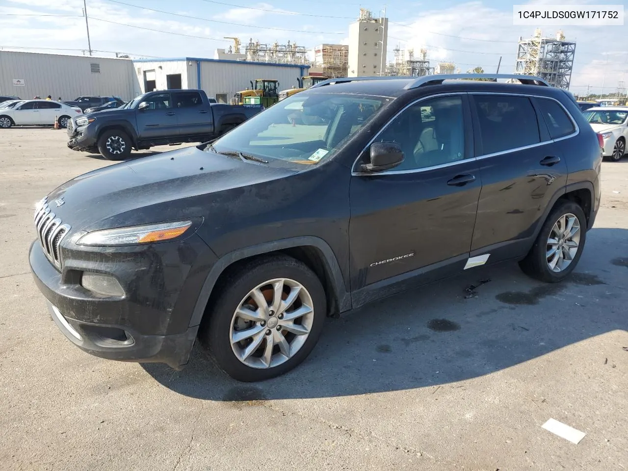 2016 Jeep Cherokee Limited VIN: 1C4PJLDS0GW171752 Lot: 72154914