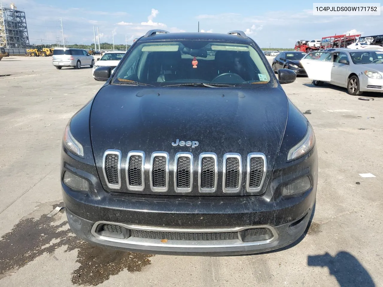 2016 Jeep Cherokee Limited VIN: 1C4PJLDS0GW171752 Lot: 72154914