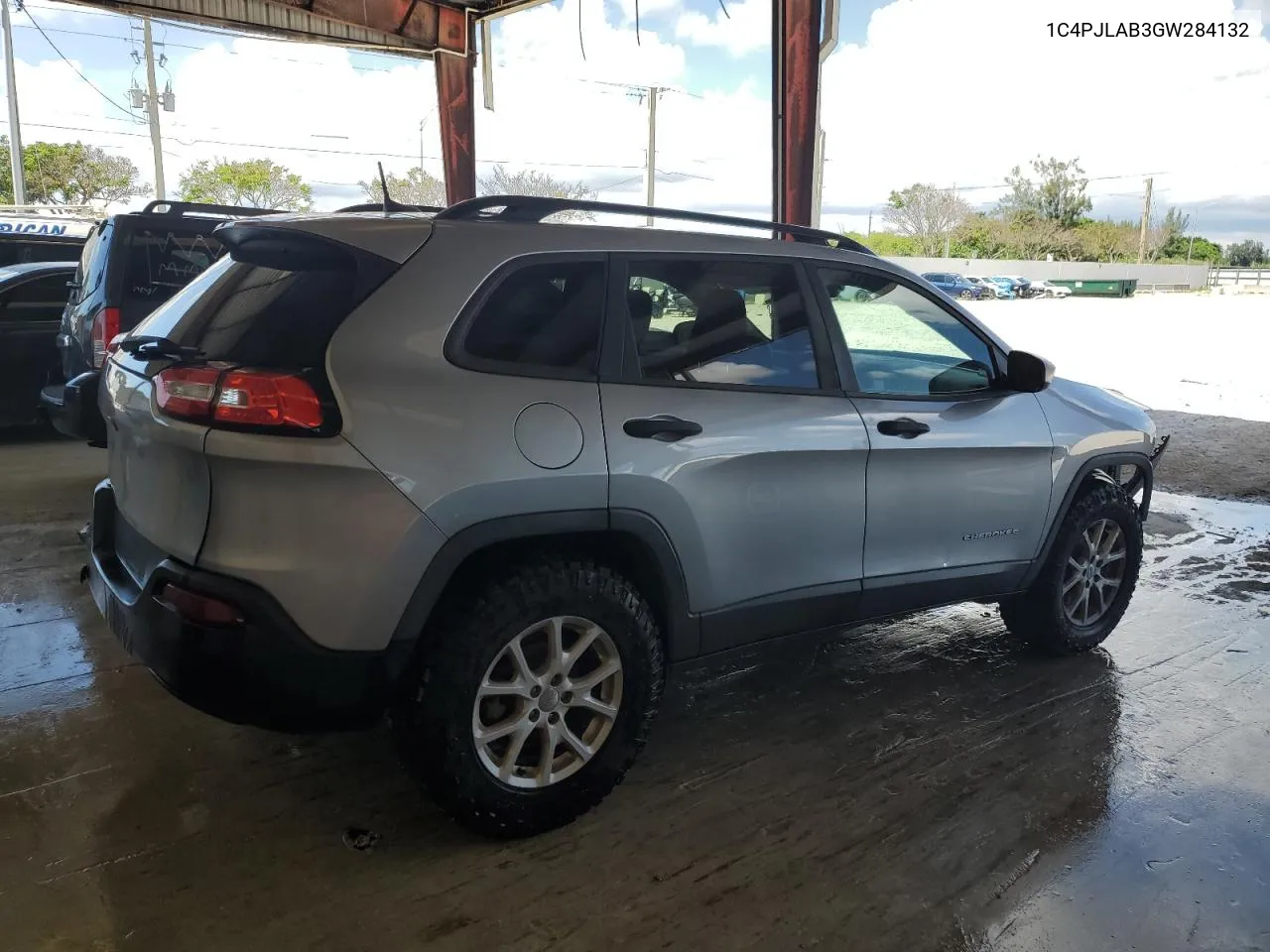 2016 Jeep Cherokee Sport VIN: 1C4PJLAB3GW284132 Lot: 72202574