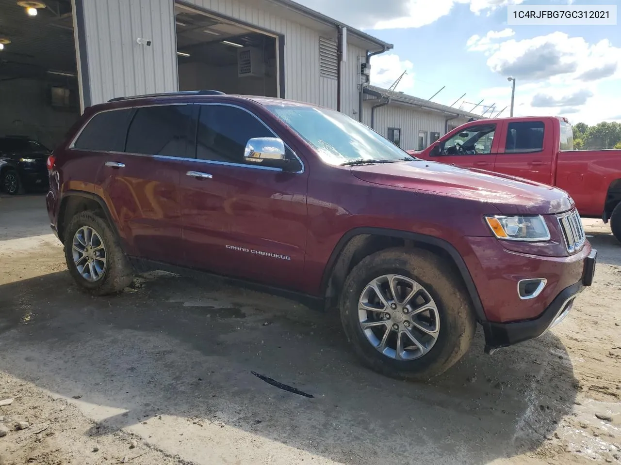 2016 Jeep Grand Cherokee Limited VIN: 1C4RJFBG7GC312021 Lot: 72406434