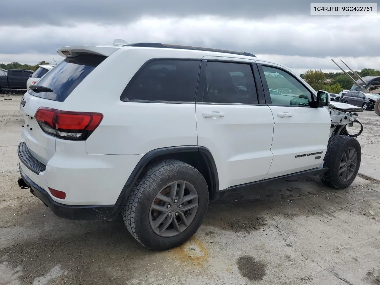 2016 Jeep Grand Cherokee Limited VIN: 1C4RJFBT9GC422761 Lot: 72508884