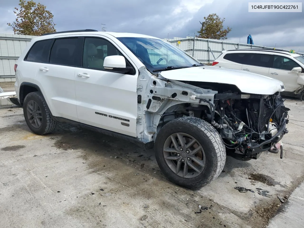 2016 Jeep Grand Cherokee Limited VIN: 1C4RJFBT9GC422761 Lot: 72508884