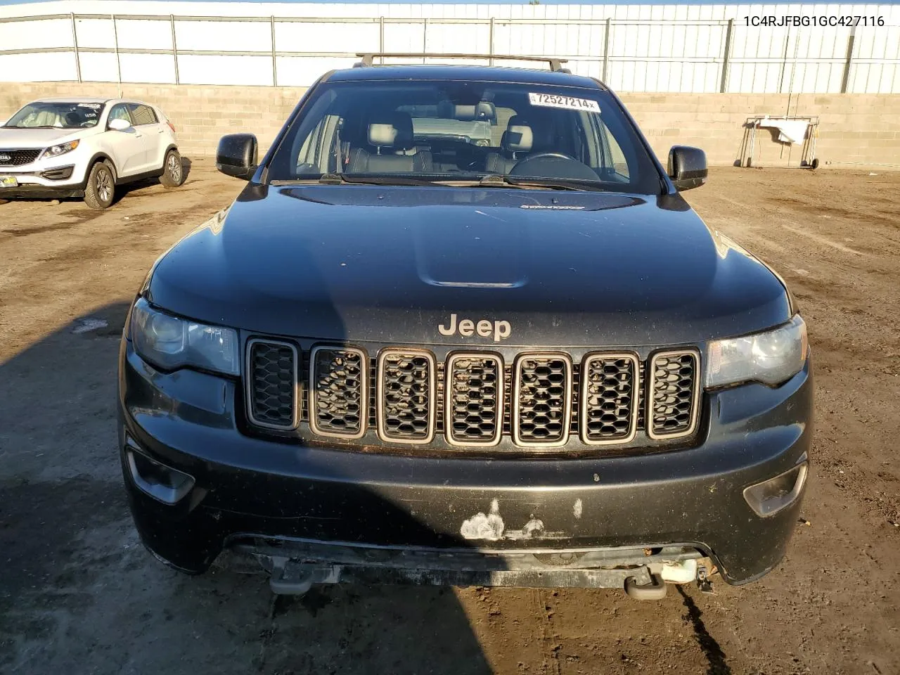 2016 Jeep Grand Cherokee Limited VIN: 1C4RJFBG1GC427116 Lot: 72527214