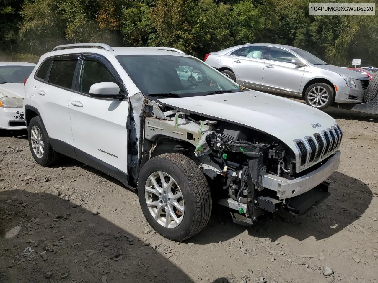 1C4PJMCSXGW286320 2016 Jeep Cherokee Latitude