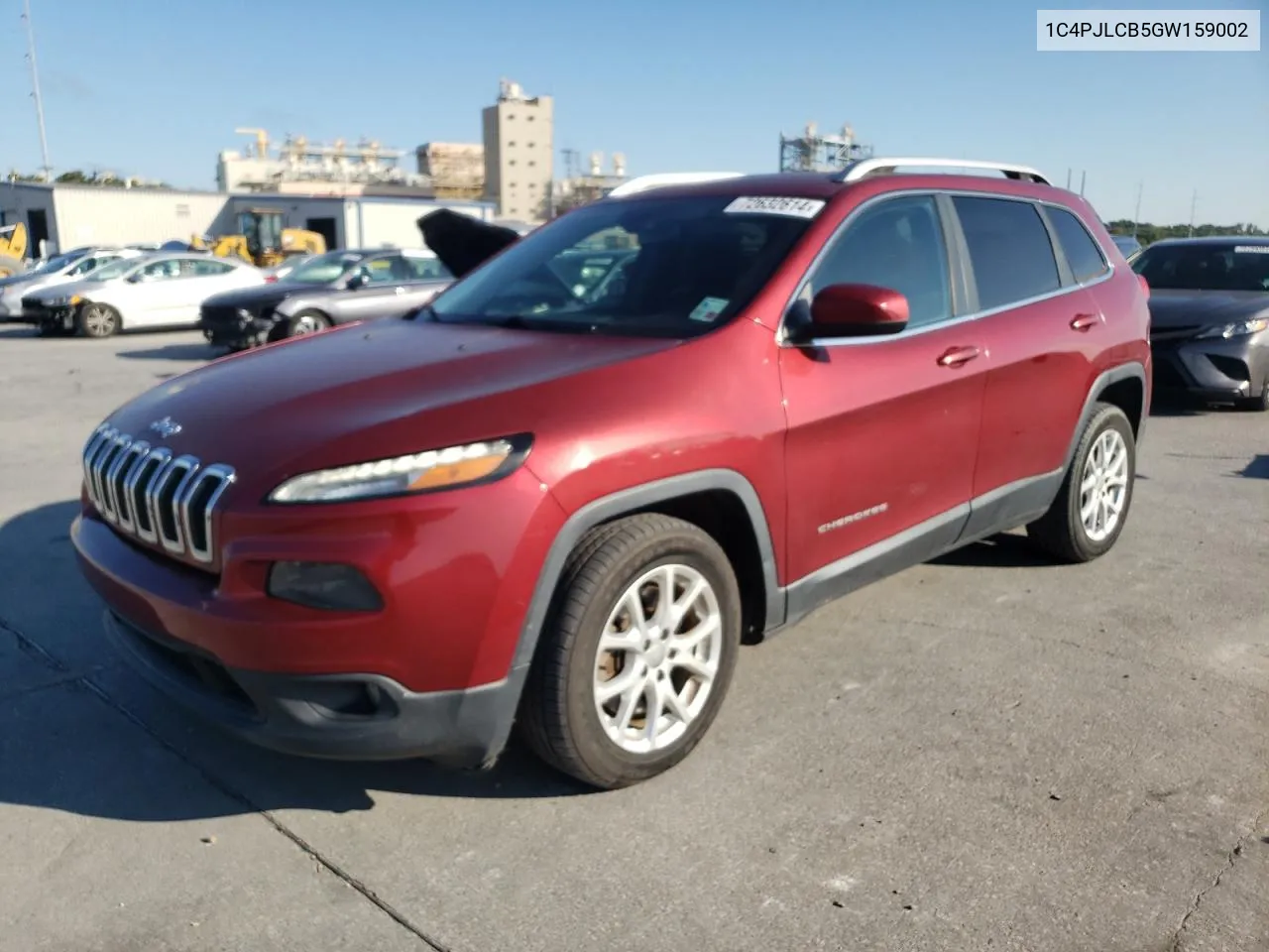 2016 Jeep Cherokee Latitude VIN: 1C4PJLCB5GW159002 Lot: 72632614