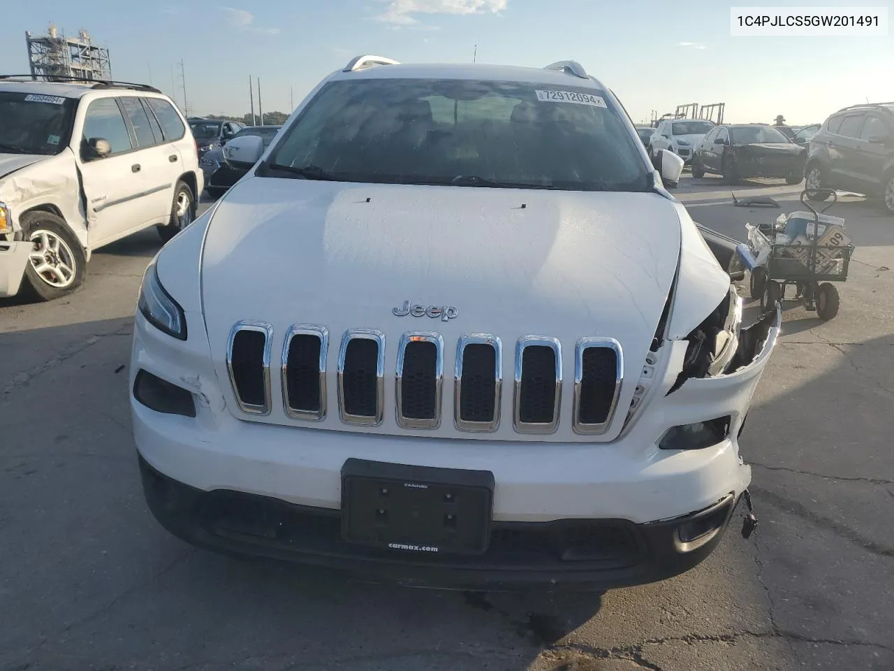 1C4PJLCS5GW201491 2016 Jeep Cherokee Latitude