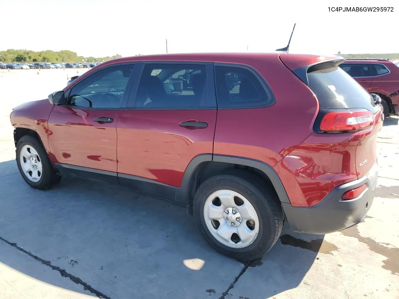 2016 Jeep Cherokee Sport VIN: 1C4PJMAB6GW295972 Lot: 72914034