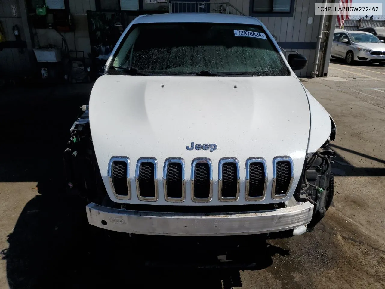 2016 Jeep Cherokee Sport VIN: 1C4PJLAB8GW272462 Lot: 72970834