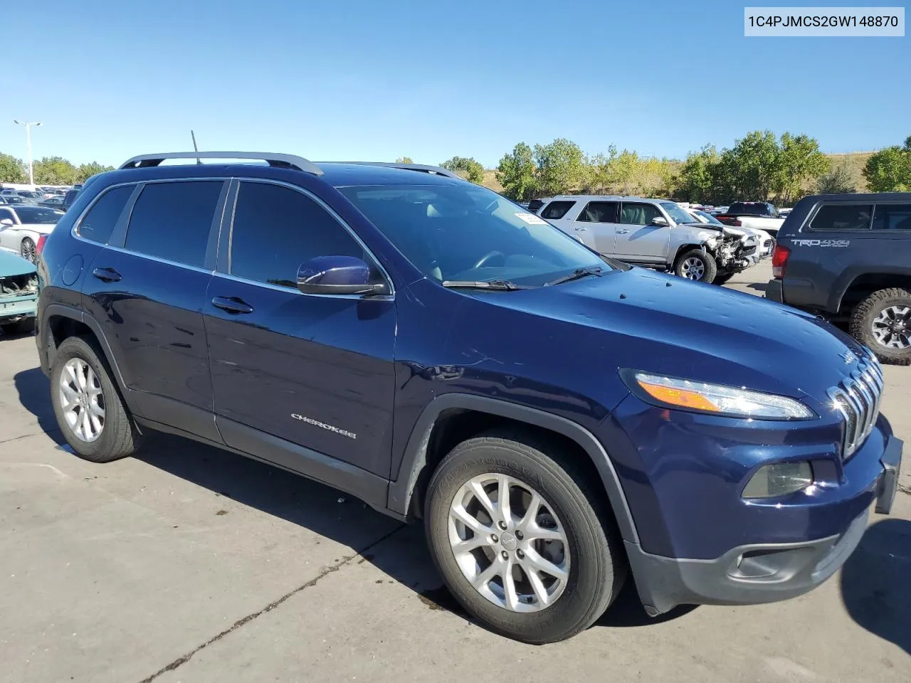 1C4PJMCS2GW148870 2016 Jeep Cherokee Latitude