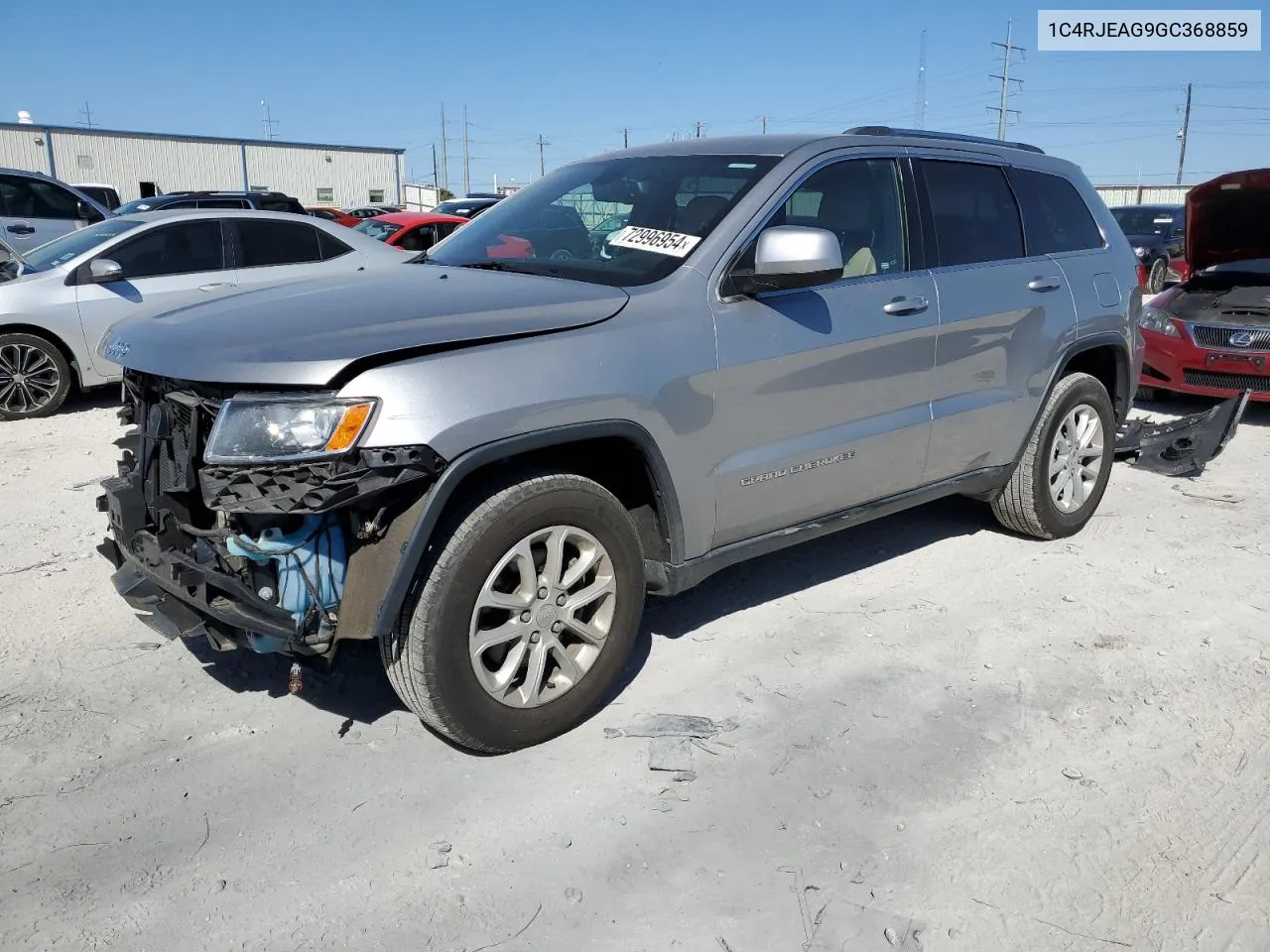 1C4RJEAG9GC368859 2016 Jeep Grand Cherokee Laredo