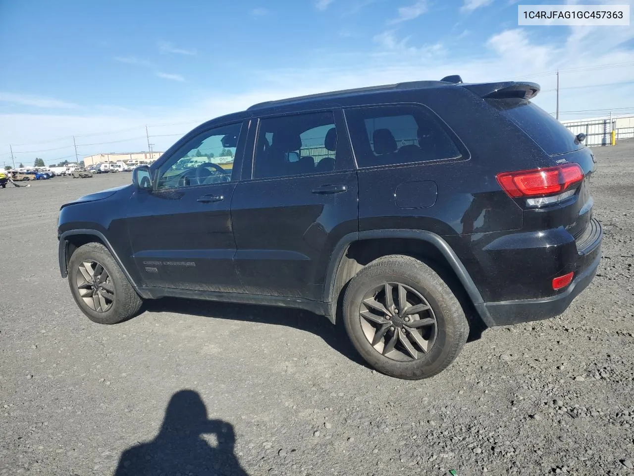 2016 Jeep Grand Cherokee Laredo VIN: 1C4RJFAG1GC457363 Lot: 73018434