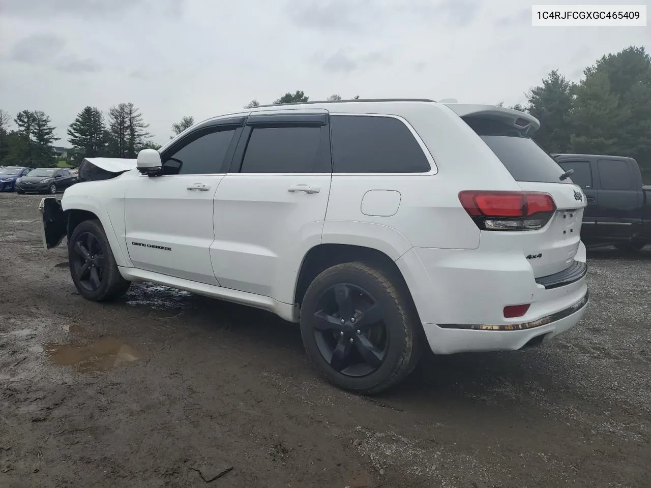 2016 Jeep Grand Cherokee Overland VIN: 1C4RJFCGXGC465409 Lot: 73176794