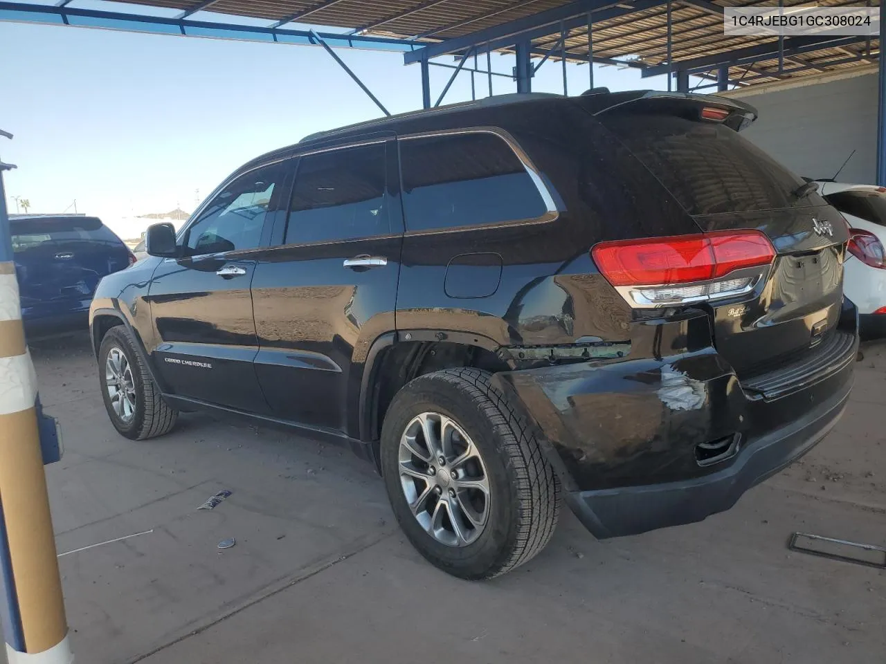 1C4RJEBG1GC308024 2016 Jeep Grand Cherokee Limited