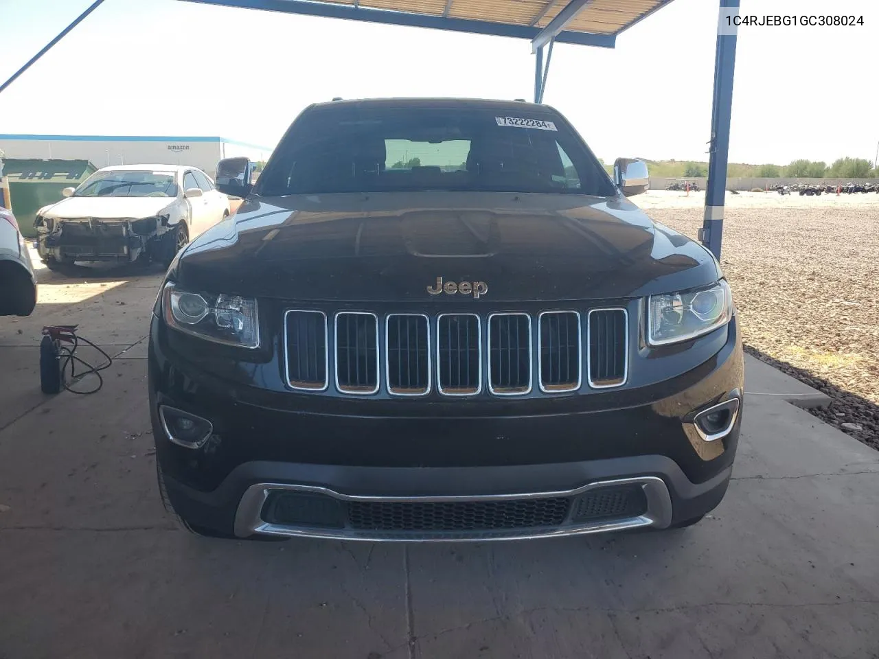 2016 Jeep Grand Cherokee Limited VIN: 1C4RJEBG1GC308024 Lot: 73222284