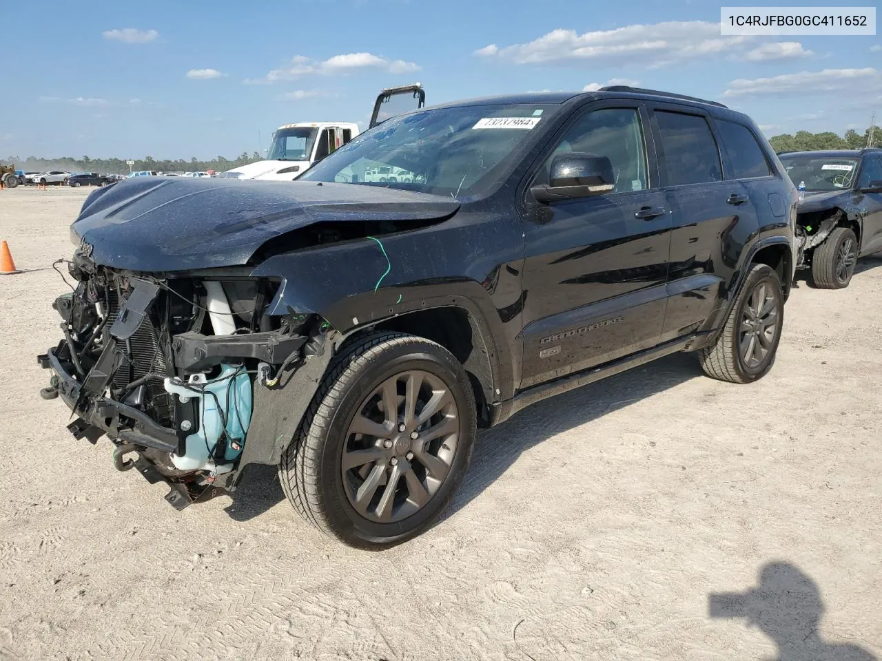 2016 Jeep Grand Cherokee Limited VIN: 1C4RJFBG0GC411652 Lot: 73237984