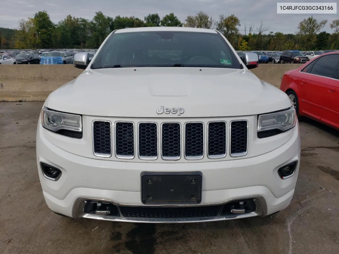 2016 Jeep Grand Cherokee Overland VIN: 1C4RJFCG3GC343166 Lot: 73279884