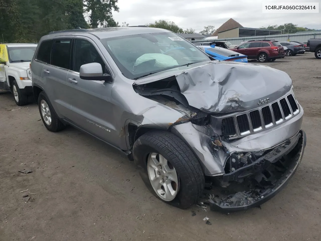 2016 Jeep Grand Cherokee Laredo VIN: 1C4RJFAG6GC326414 Lot: 73284504