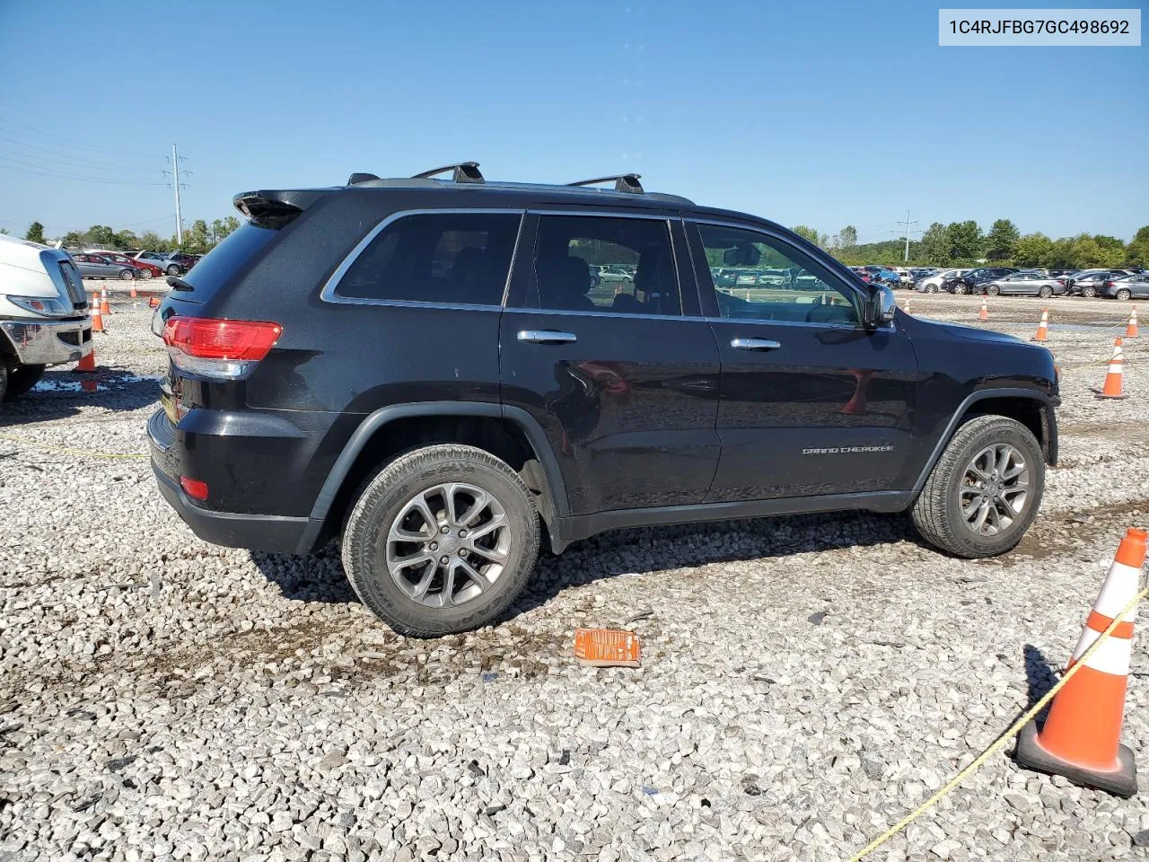 2016 Jeep Grand Cherokee Limited VIN: 1C4RJFBG7GC498692 Lot: 73312634