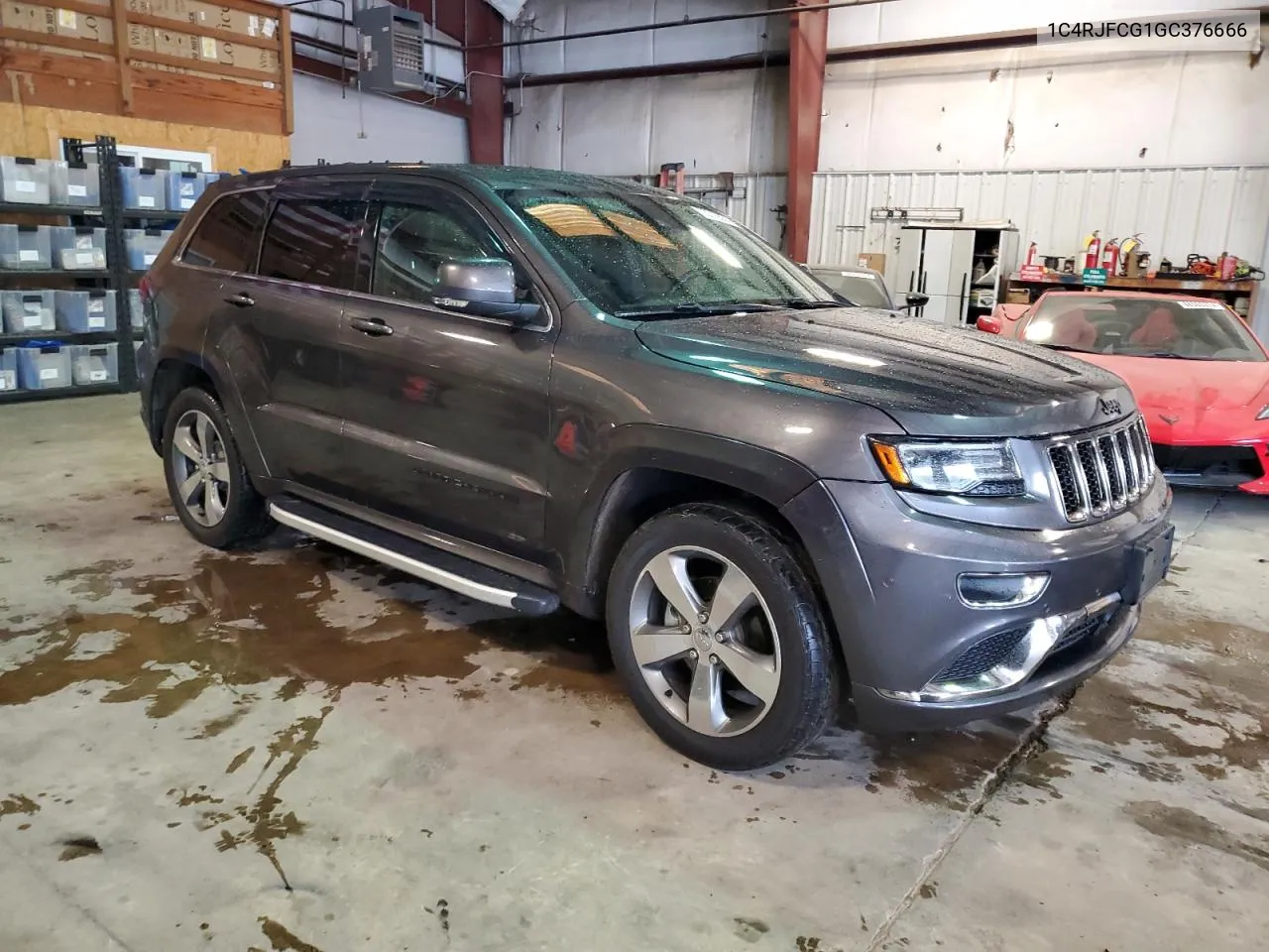 2016 Jeep Grand Cherokee Overland VIN: 1C4RJFCG1GC376666 Lot: 73318574