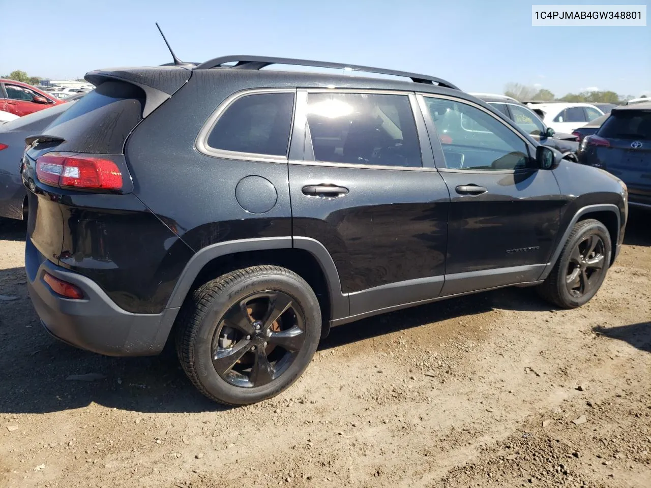 2016 Jeep Cherokee Sport VIN: 1C4PJMAB4GW348801 Lot: 73415864