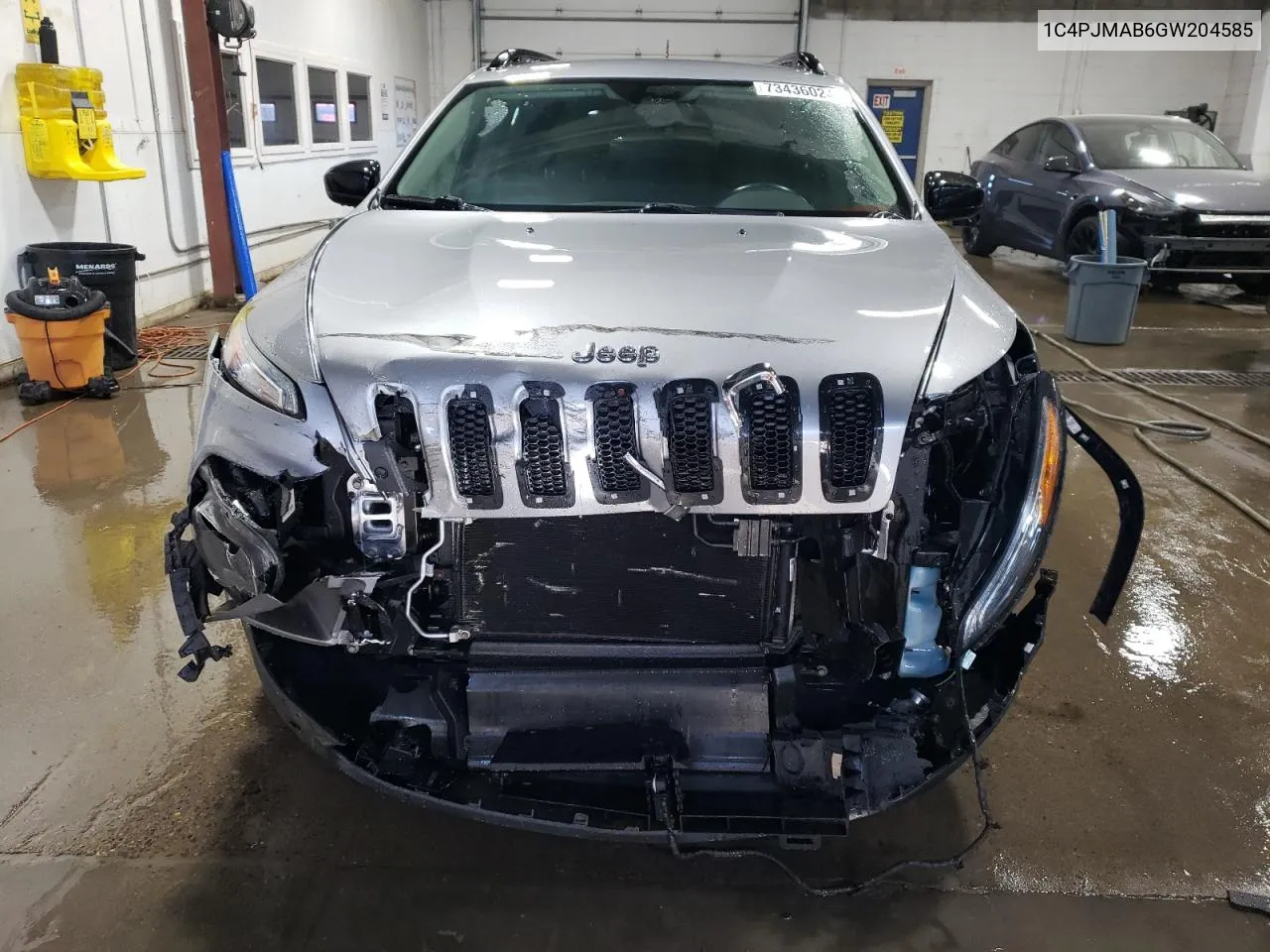 2016 Jeep Cherokee Sport VIN: 1C4PJMAB6GW204585 Lot: 73436024