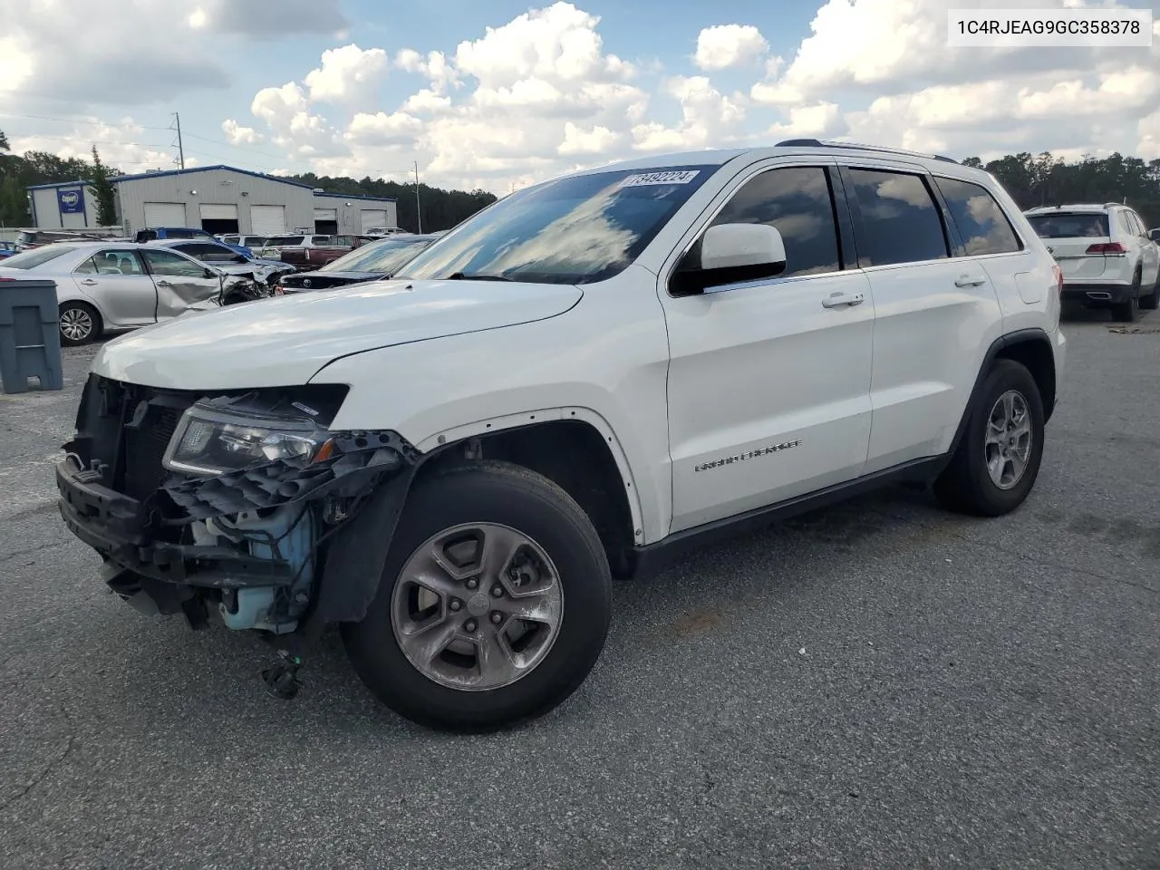 2016 Jeep Grand Cherokee Laredo VIN: 1C4RJEAG9GC358378 Lot: 73492224