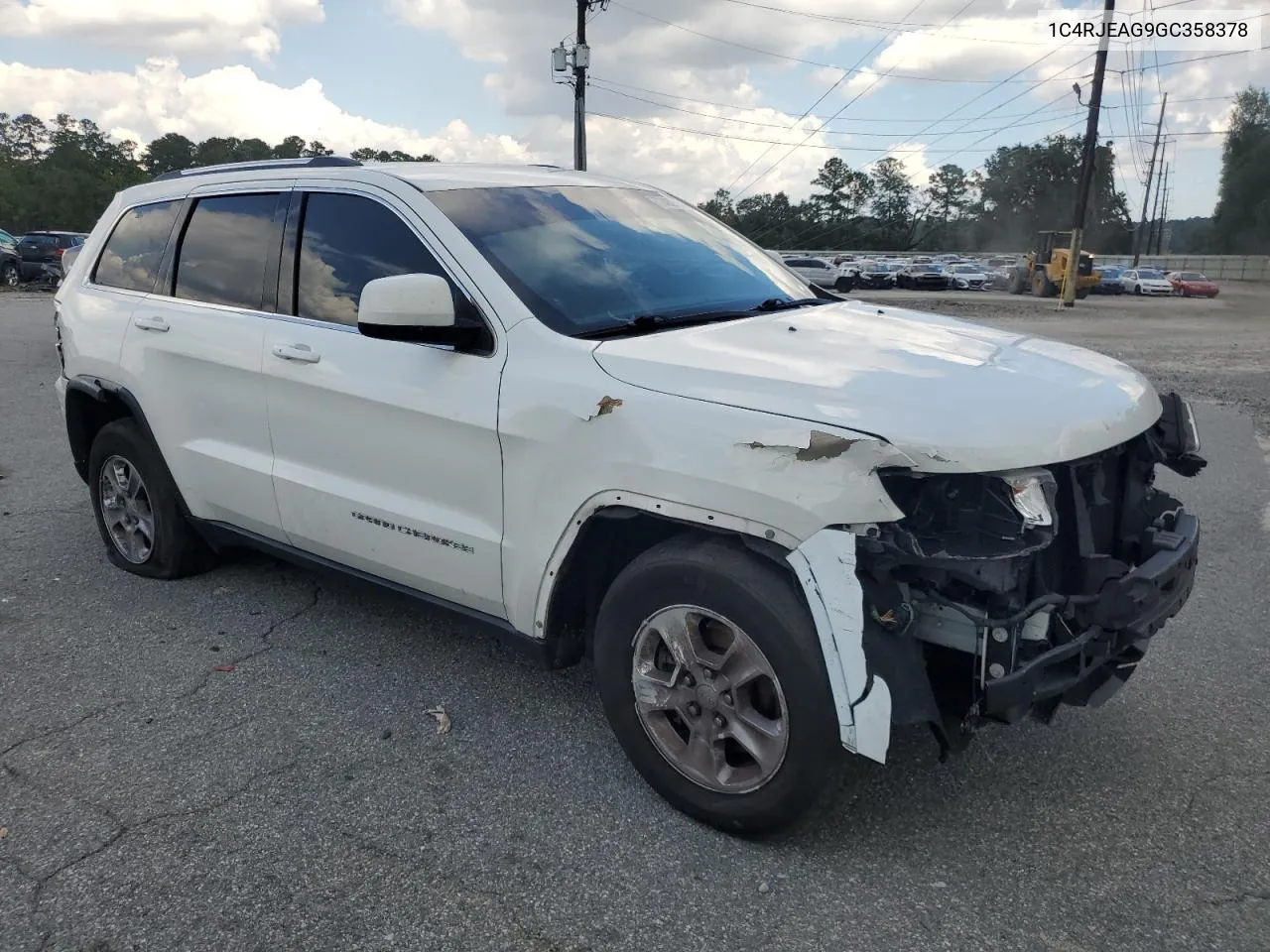 2016 Jeep Grand Cherokee Laredo VIN: 1C4RJEAG9GC358378 Lot: 73492224