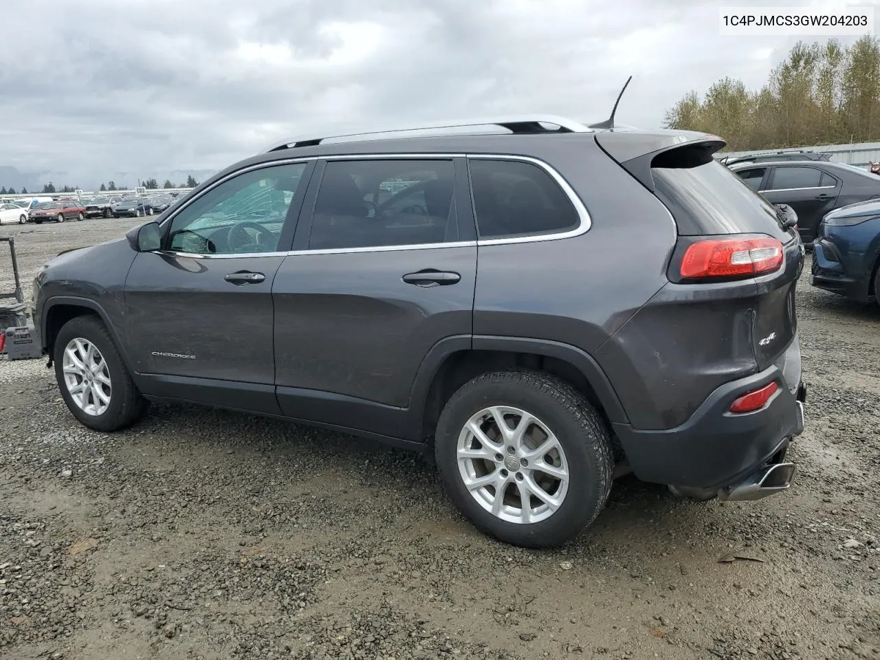 2016 Jeep Cherokee Latitude VIN: 1C4PJMCS3GW204203 Lot: 73550134