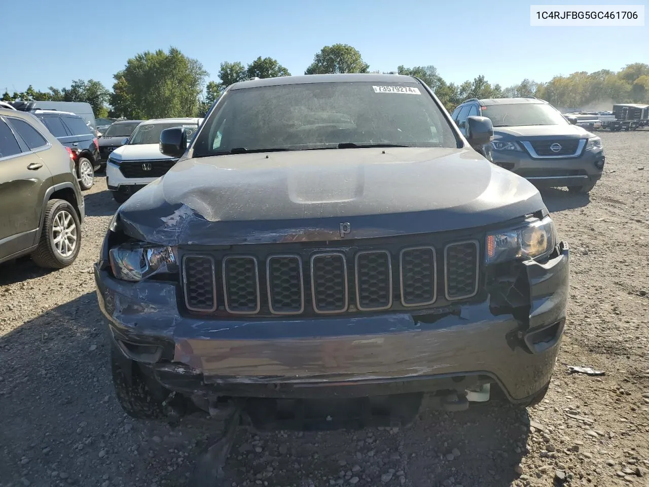 2016 Jeep Grand Cherokee Limited VIN: 1C4RJFBG5GC461706 Lot: 73579274