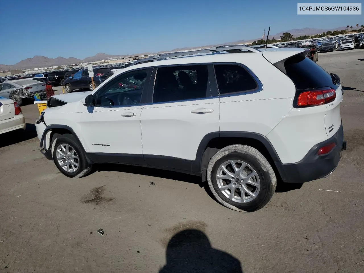 1C4PJMCS6GW104936 2016 Jeep Cherokee Latitude