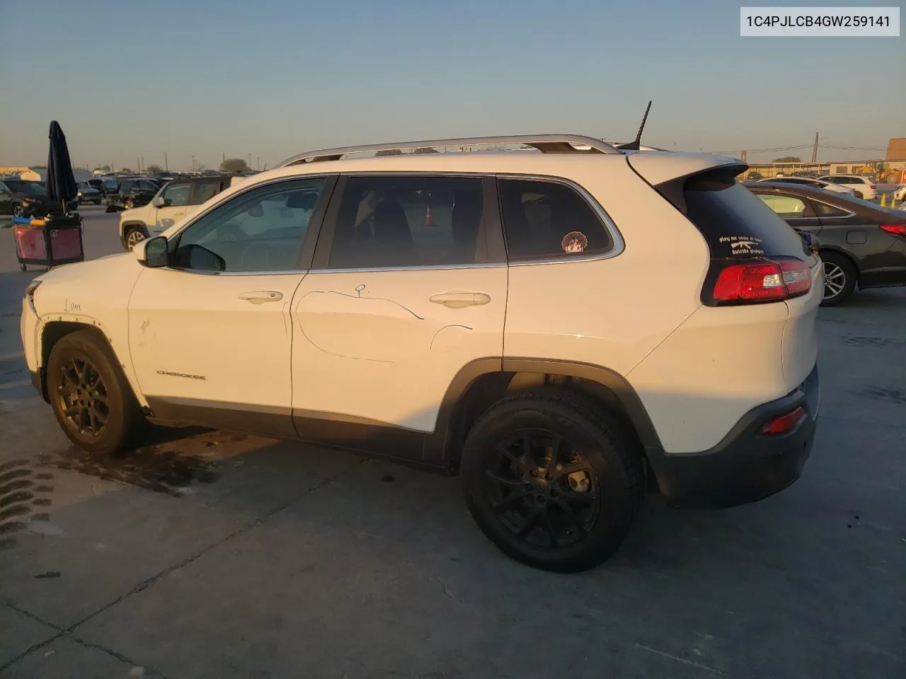 1C4PJLCB4GW259141 2016 Jeep Cherokee Latitude