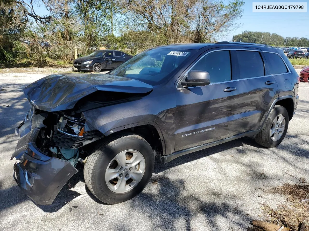 2016 Jeep Grand Cherokee Laredo VIN: 1C4RJEAG0GC479798 Lot: 74289744