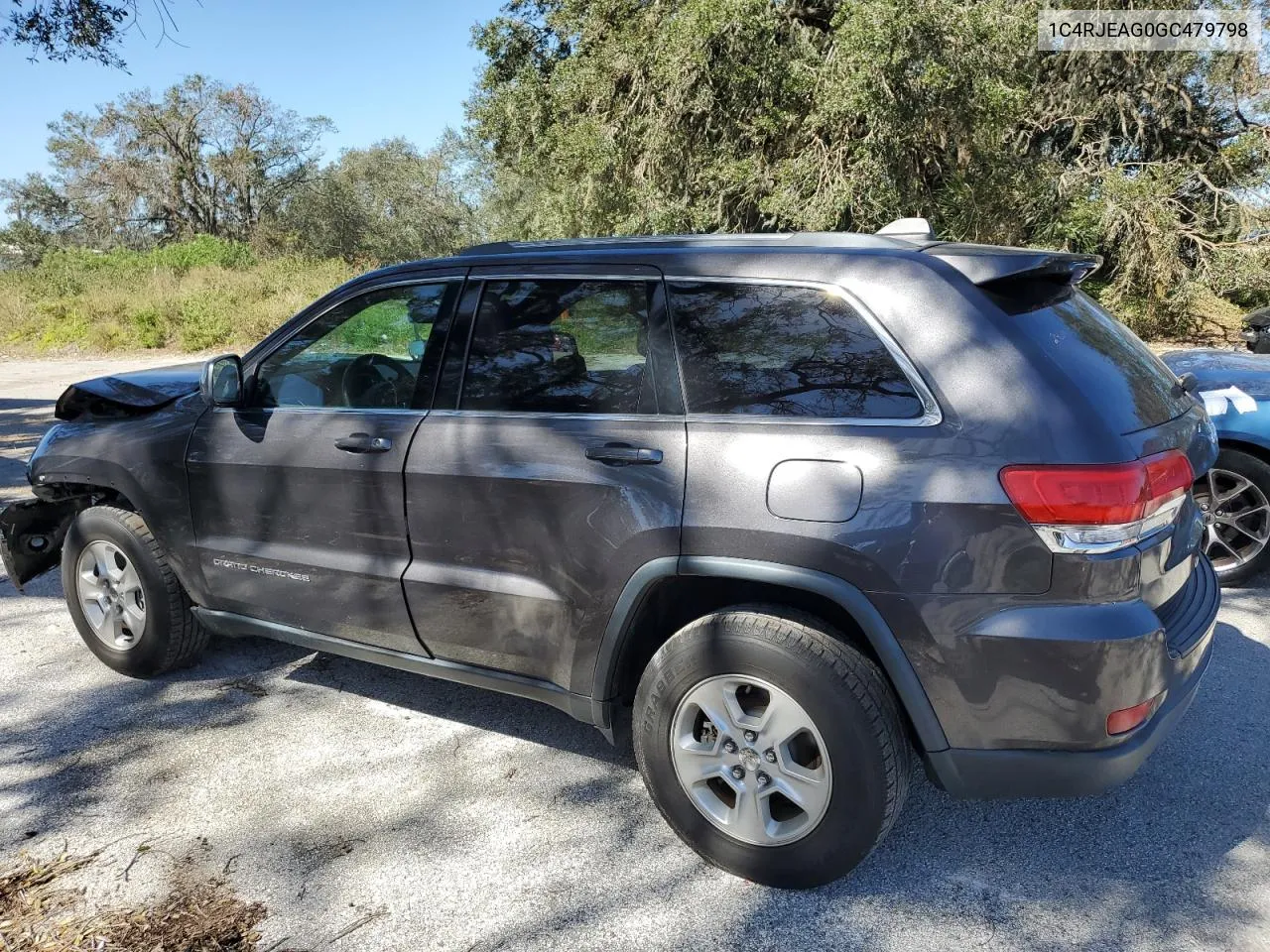 2016 Jeep Grand Cherokee Laredo VIN: 1C4RJEAG0GC479798 Lot: 74289744