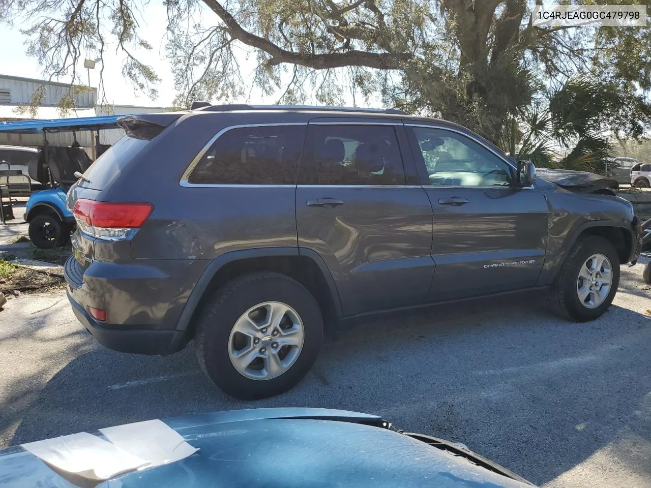 2016 Jeep Grand Cherokee Laredo VIN: 1C4RJEAG0GC479798 Lot: 74289744