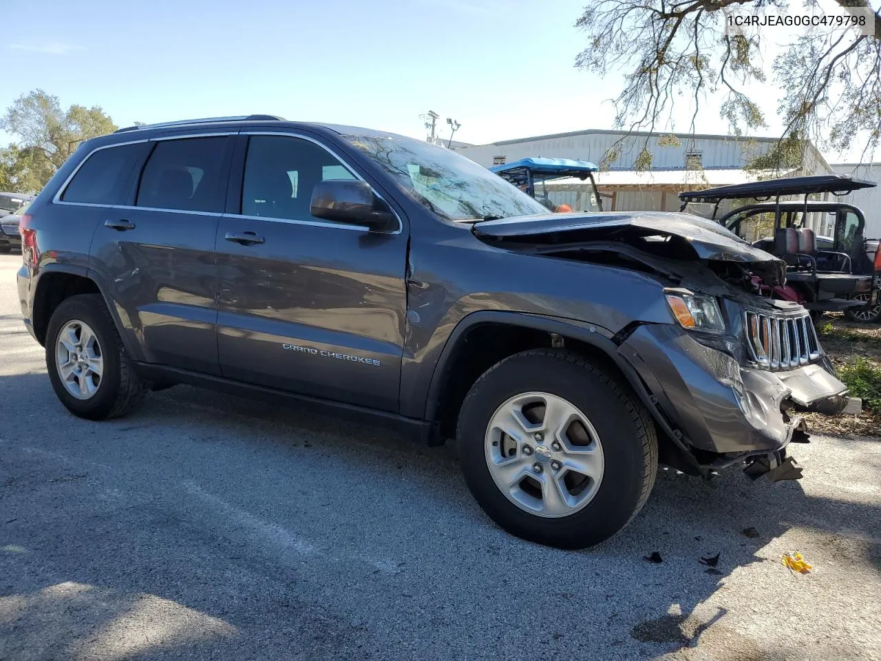 2016 Jeep Grand Cherokee Laredo VIN: 1C4RJEAG0GC479798 Lot: 74289744