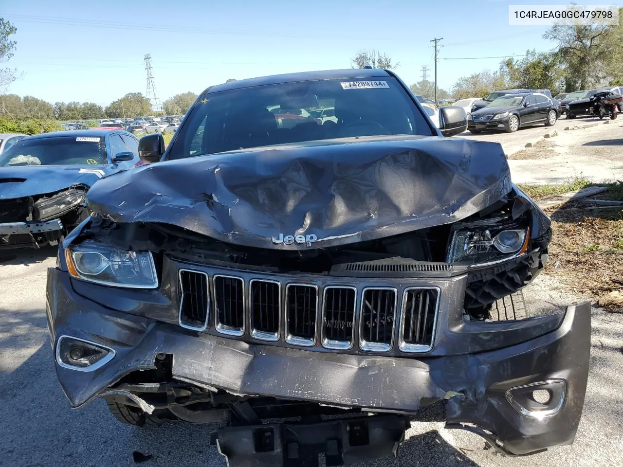 2016 Jeep Grand Cherokee Laredo VIN: 1C4RJEAG0GC479798 Lot: 74289744