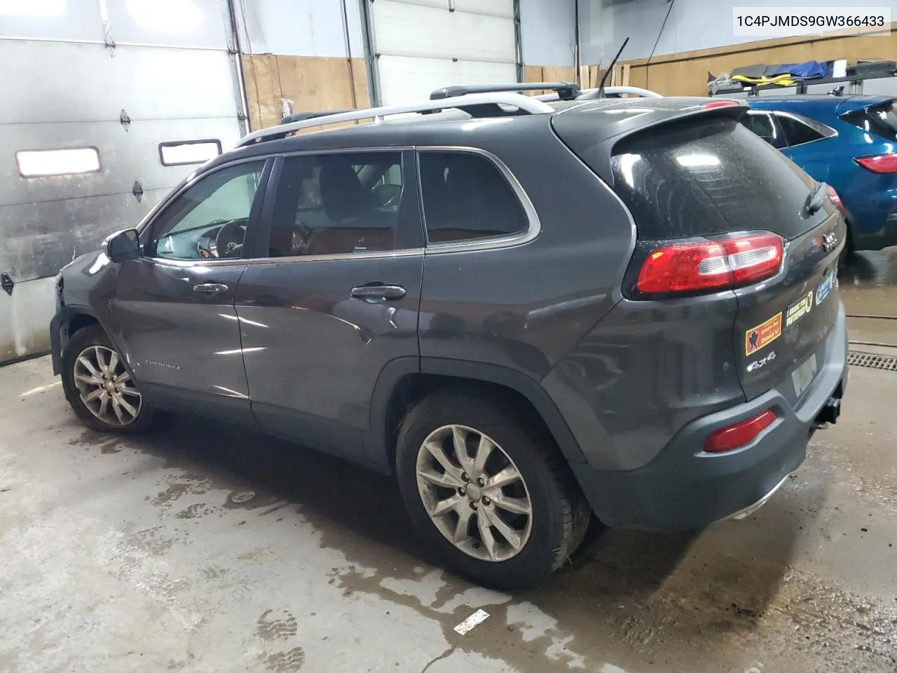 2016 Jeep Cherokee Limited VIN: 1C4PJMDS9GW366433 Lot: 74511904